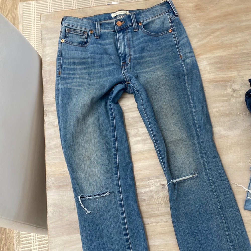 MADEWELL High Riser Skinny Skinny 9" Rise size 28